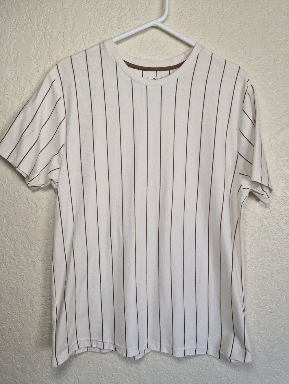 Men's Denim & Flower Short-Sleeve Tee Size L